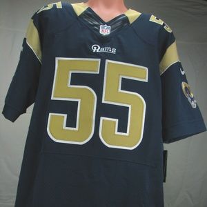 James Laurinaitis #55 St Louis Rams Stitched Embroidered Nike XL Football Jersey